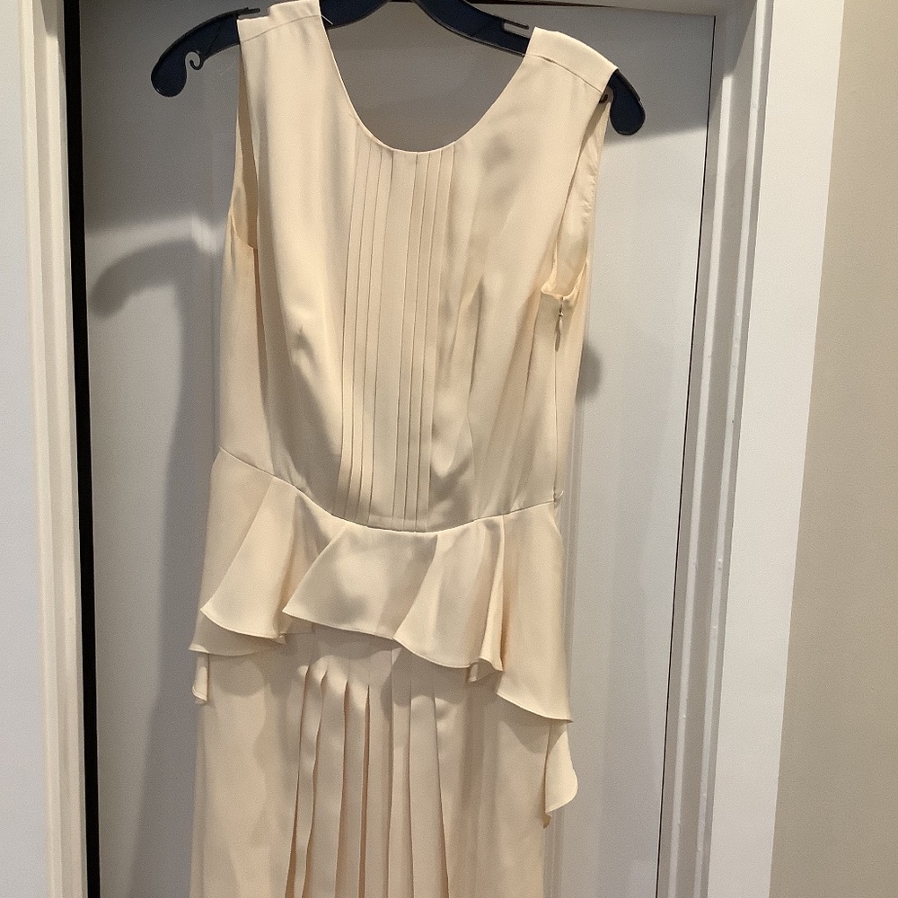 Cream Prada Silk Cocktail dress size 42